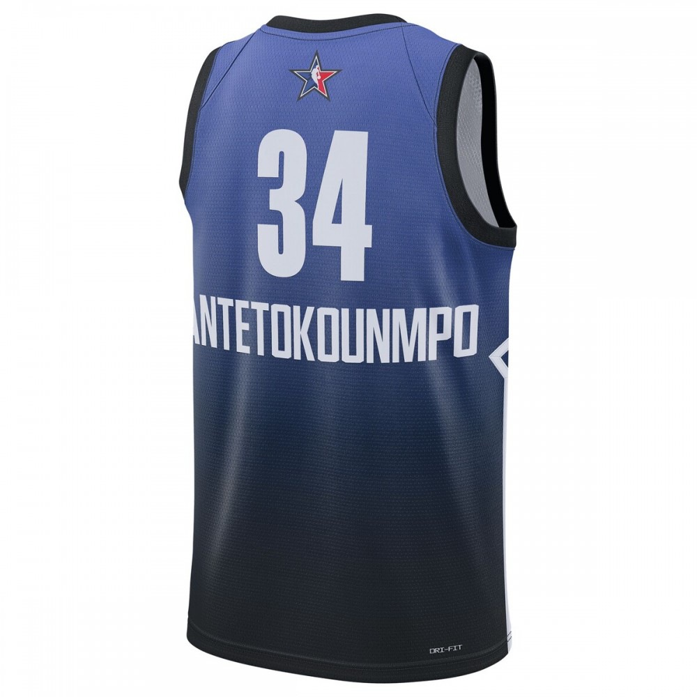 Giannis Antetokounmpo Jordan Brand 2023 NBA All-Star Game Swingman Jersey - Blue-Pro Kit Vault | Brand New 26/27 Sports Jerseys